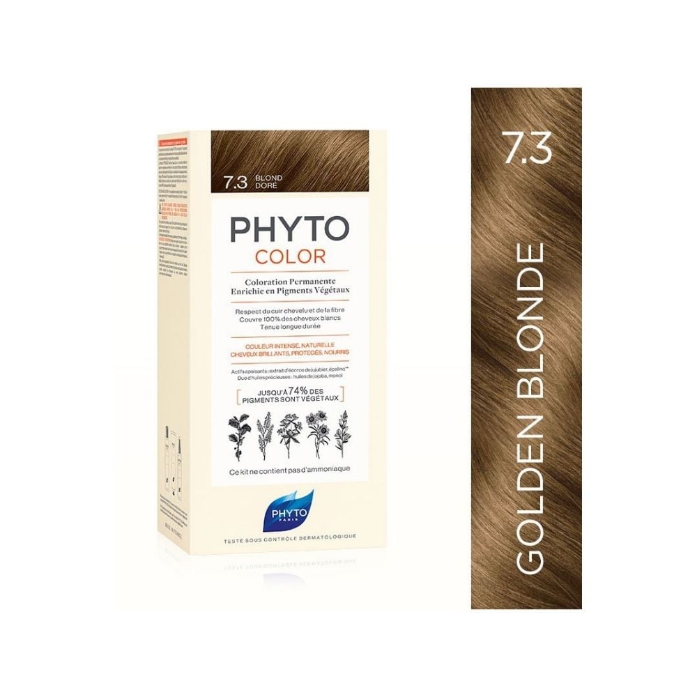 Phyto Color Permanent - 7.3 Golden Blonde 